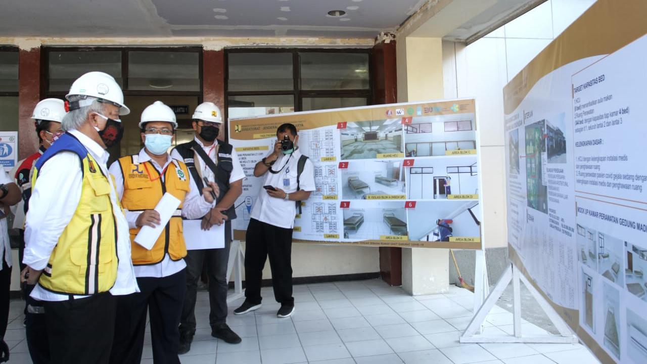 Kunjungan Menteri PUPR Basuki Hadimuljono ke Asrama Haji Donohudan Boyolali