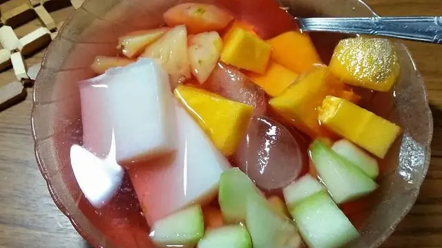 resep es podeng klasik/cookpad