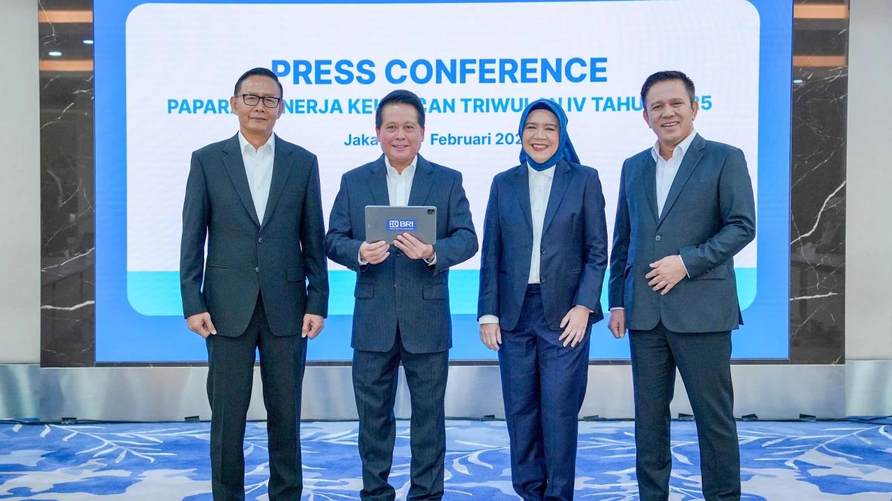 BRI Cetak Laba Rp57,132 Triliun, Komitmen Dukung Asta Cita Pemerintah dan Fokus Perkuat Ekonomi Rakyat