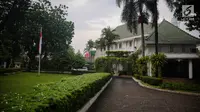 Rumah dinas Gubernur DKI Jakarta, JalanTaman Suropati No. 17, Menteng, Jakarta Pusat. (LIputan6.com/Faizal Fanani)