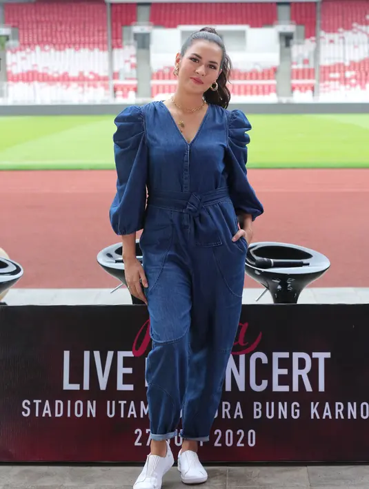 Raisa Prescon di GBK  (Adrian Putra/Fimela.com)