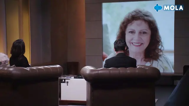 Susan Sarandon di Mola Living Live.