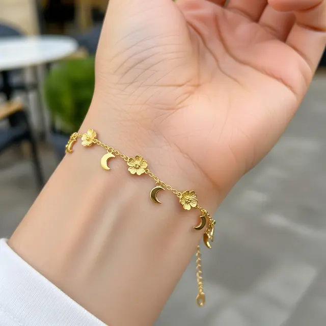 Gelang Emas 3 Gram Tipis Cantik Sehari-hari