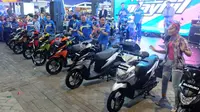 Suzuki rilis Address Playfull dan nex terbaru di Jakarta Fair 2017. (Septian/Liputan6.com)