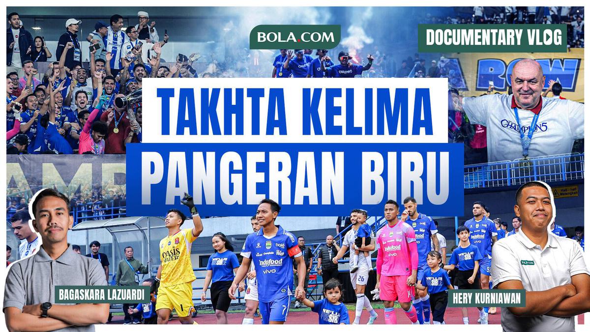 Takhta Kelima Pangeran Biru: Merekam Kisah Hattrick Juara Persib Bandung