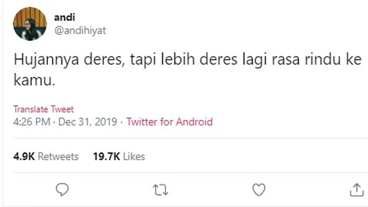 gombalan hujan