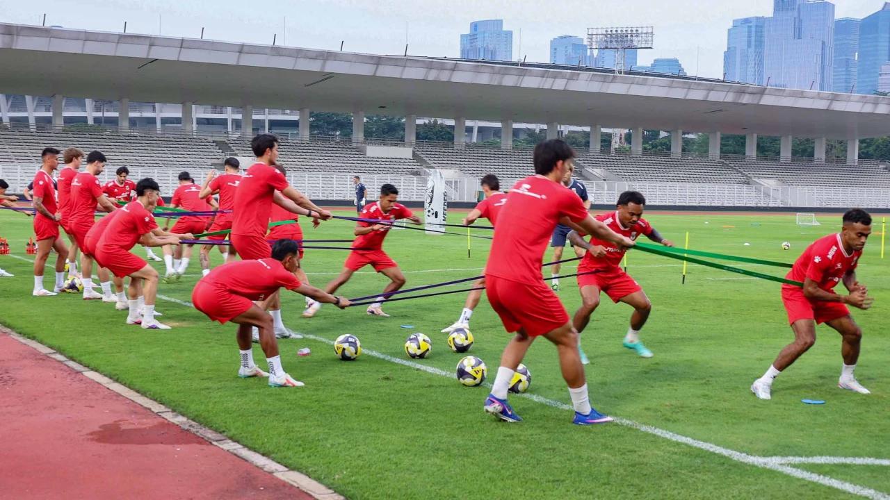 FOTO: Timnas Indonesia Matangkan Skuad Menuju Piala AFF 2026
