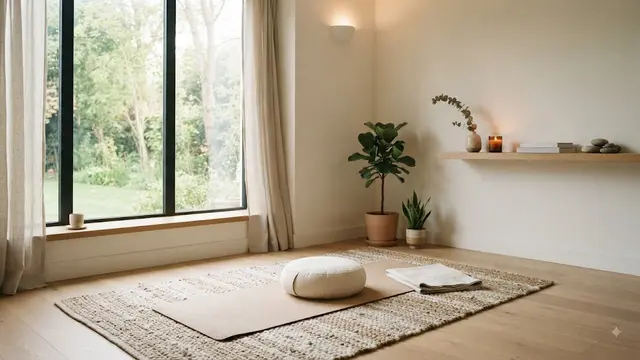 Area Meditasi untuk Ketenangan Pikiran