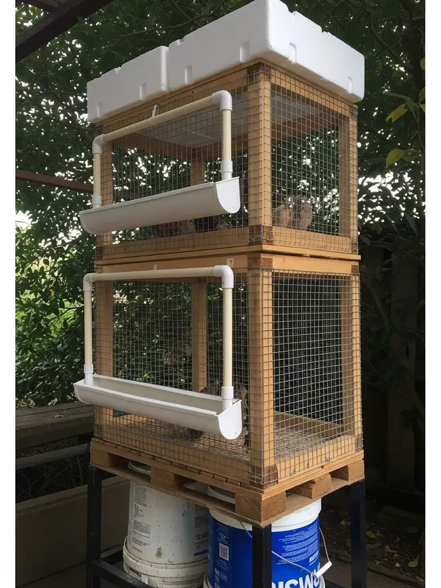 Cara Membuat Kandang Puyuh Mini dari Bahan Bekas Murah