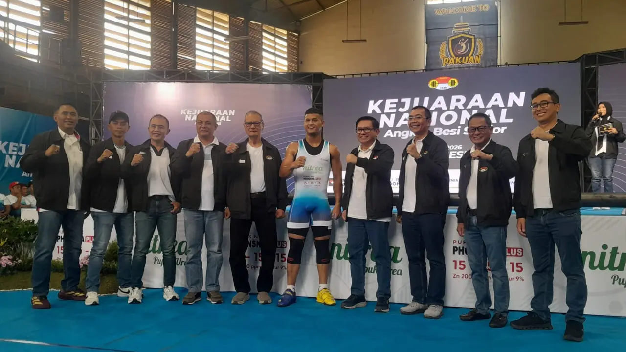 Pembukaan Kejuaraan Nasional Angkat Besi 2026 di Bandung