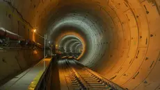 Menyusuri Lorong Bawah Tanah MRT Jakarta