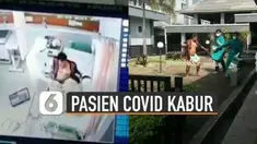 Beredar video seorang pasien Covid-19 mencoba kabur dari rumah sakit hingga mengeluarkan jurus silat ke petugas.