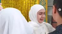 Nagita Slavina Nangis Tersedu-sedu Jelang Berangkat Haji, Pamit pada Keluarga dan Orang Dekat