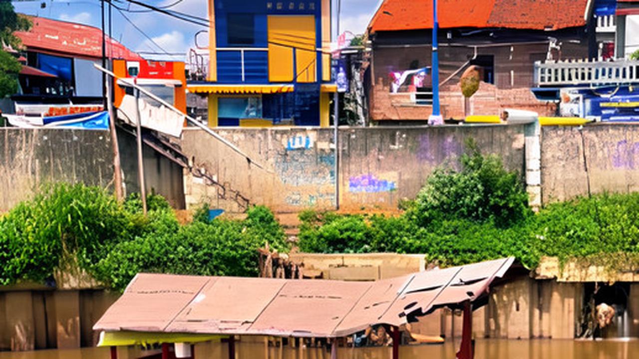 Jasa Besar Perahu Eretan di Ciliwung, Bantu Mobilitas Warga hingga Jaga Kebersihan Sungai sejak 1970-an