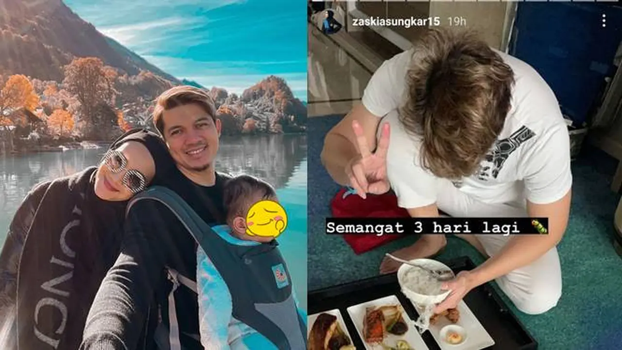 Baru Pulang dari Eropa, Ini 5 Momen  Irwansyah dan Zaskia Sungkar Jalani Karantina