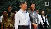 Sekolah yang memiliki 2.454 siswa dengan 84 pengajar ini didirikan oleh Yoshihiro Kobi Utsman yang merupakan warga Jepang. (Liputan6.com/Herman Zakharia)