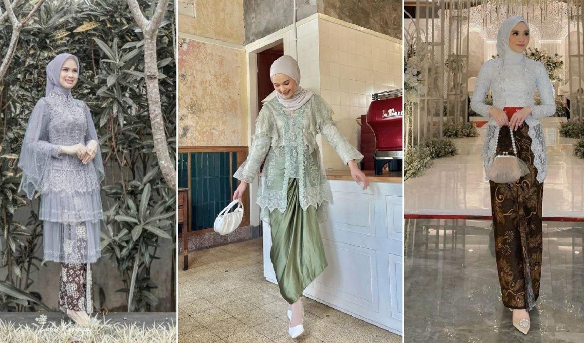 <b>Kebaya Simpel untuk Kondangan</b>