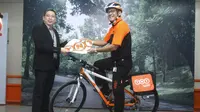 Macet Jakarta Bikin TNT Luncurkan Layanan Kurir Sepeda