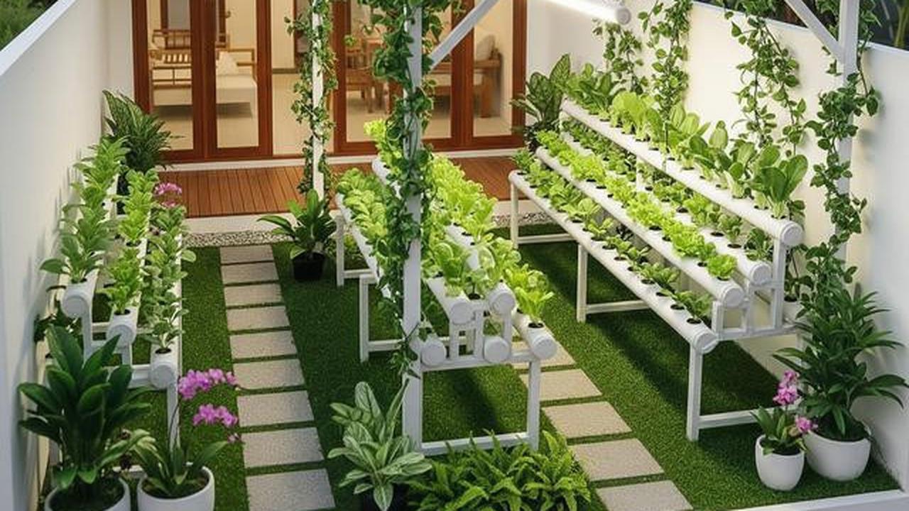 9 Model Rumah Mungil tapi Punya Halaman Belakang untuk Hidroponik, Mini tapi Maksimal