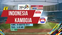 Saksikan Live Streaming Indonesia Vs Kamboja di Bola.com