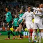 Real Madrid adalah satu-satunya tim yang berhasil menyapu bersih kemenangan di fase grup Liga Champions musim ini. 