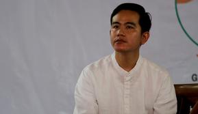 Putra sulung Presiden Jokowi, Gibran Rakabuming Raka saat menjadi pembicara di Pondok Pesantren Al Muayad Solo.(Liputan6.com/Fajar Abrori)