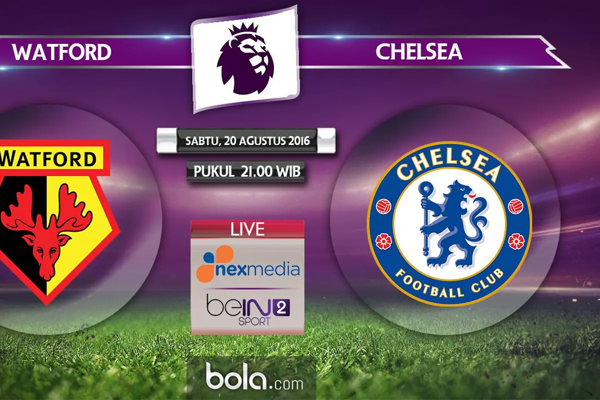 Watford Vs Chelsea (Bola.com/Adreanus Titus)