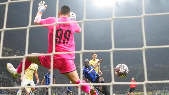 Gol Tunggal Romelu Lukaku Bawa Inter Milan Taklukkan Porto di Leg Pertama 16 Besar Liga Champions