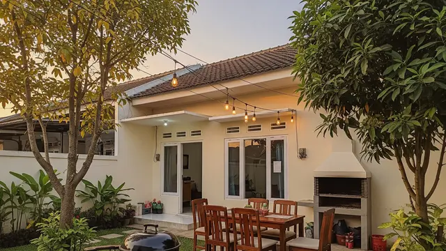 9 Ide Halaman Belakang untuk Aktivitas Memasak Saat Acara Keluarga, Praktis dan Estetik