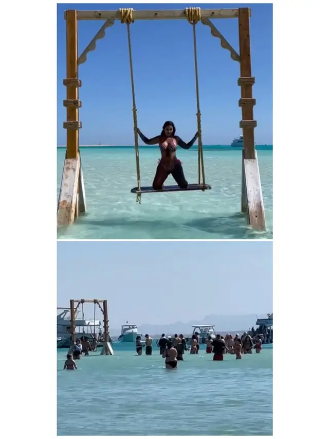 6 Potret Ekspektasi Vs Realita Liburan di Pantai, Gagal Menikmati Keindahan