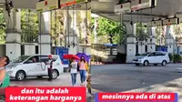 Pompa bensin di Filipina (TikTok/@uptinbahasa)