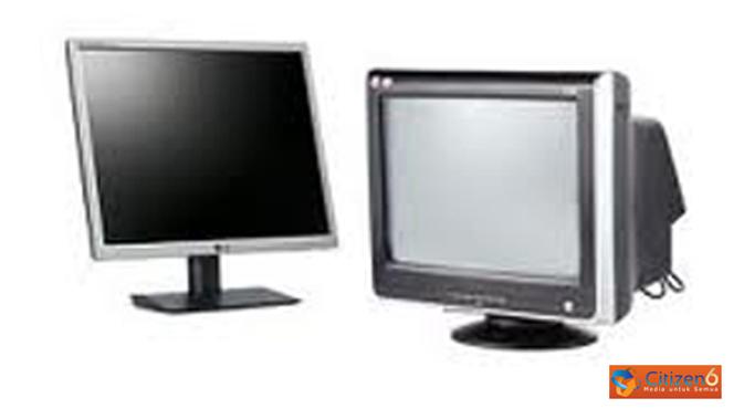 Perbedaan Monitor Crt Lcd Dan Led Citizen6 Liputan6 Com