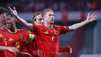Kevin De Bruyne Cetak Gol Ke-200 saat Belgia Bungkam Turki: Menikmati Momentum Masih Bisa Berkontribusi