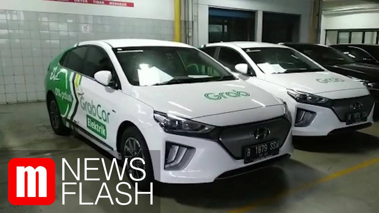 VIDEO: Mobil Listrik Hyundai IONIQ Electric Jadi Taksi Online Grab Indonesia, Segera!