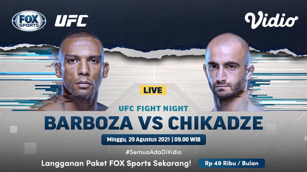 Nonton ufc live streaming clearance