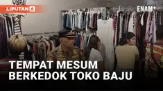 Tempat Prostitusi Berkedok Toko Baju di Tangerang Selatan Digerebek Polisi