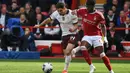 Meski tampil cukup baik, Nottingham Forest tidak mampu mengimbangi kualitas pemain Manchester City. (AP Photo/Rui Vieira)