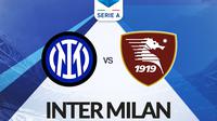 Inter Milan versus Salernitana dalam lanjutan Serie A 2021/2022. (Bola.com)
