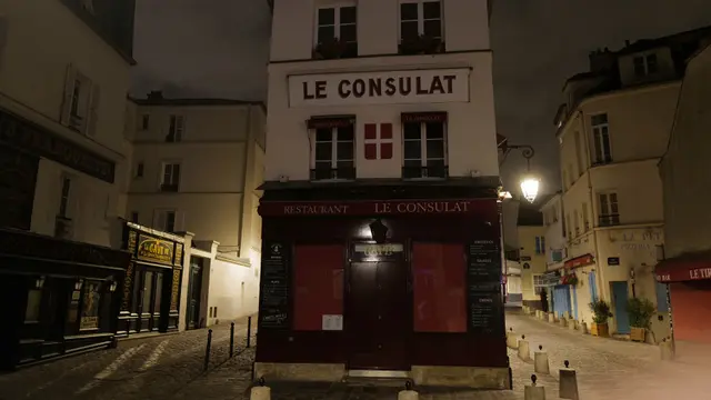 Keheningan Paris di Tengah Penerapan Jam Malam