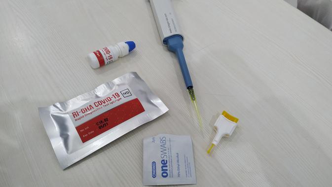 Rapid Test RI-GHA Covid-19. Liputan6.com/Athika Rahma