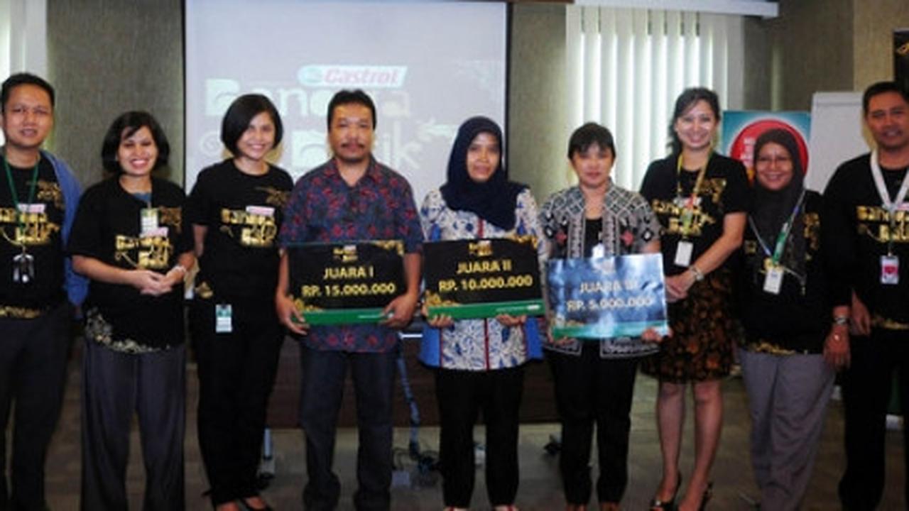 Batik bakal jadi seragam mekanik Castrol