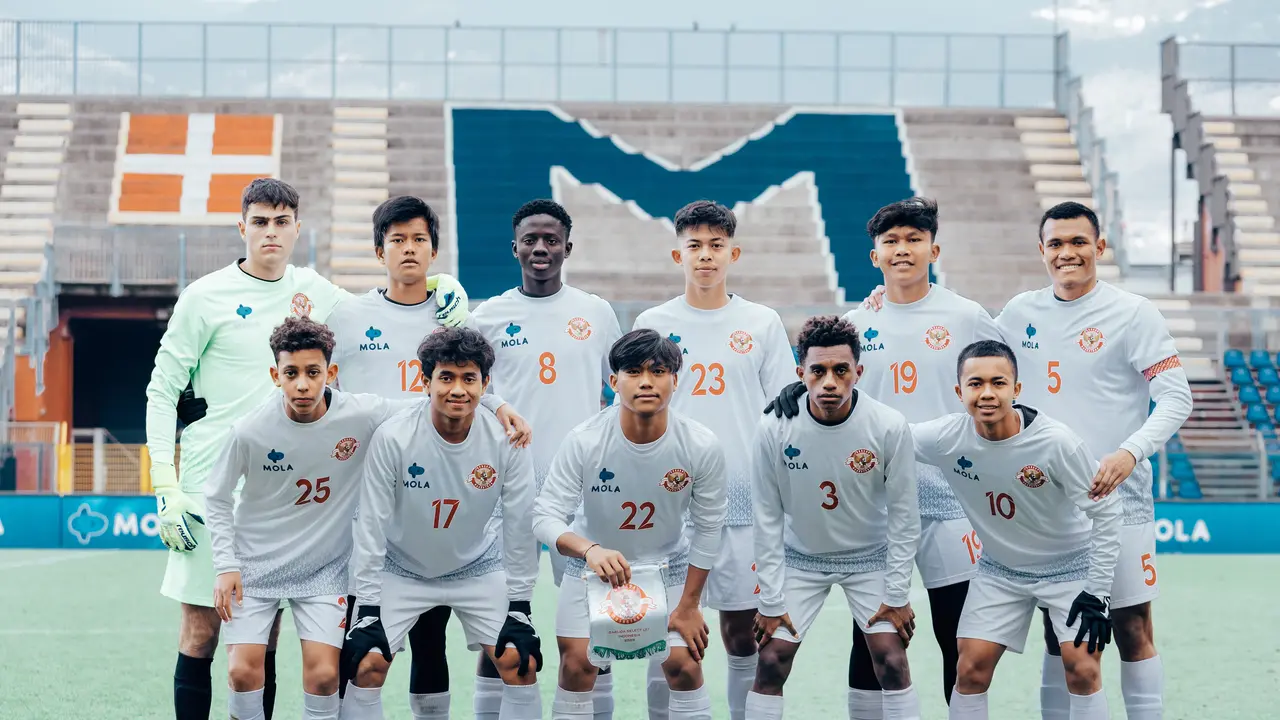 Garuda Select kalahkan Inter Milan U-17 2-1.