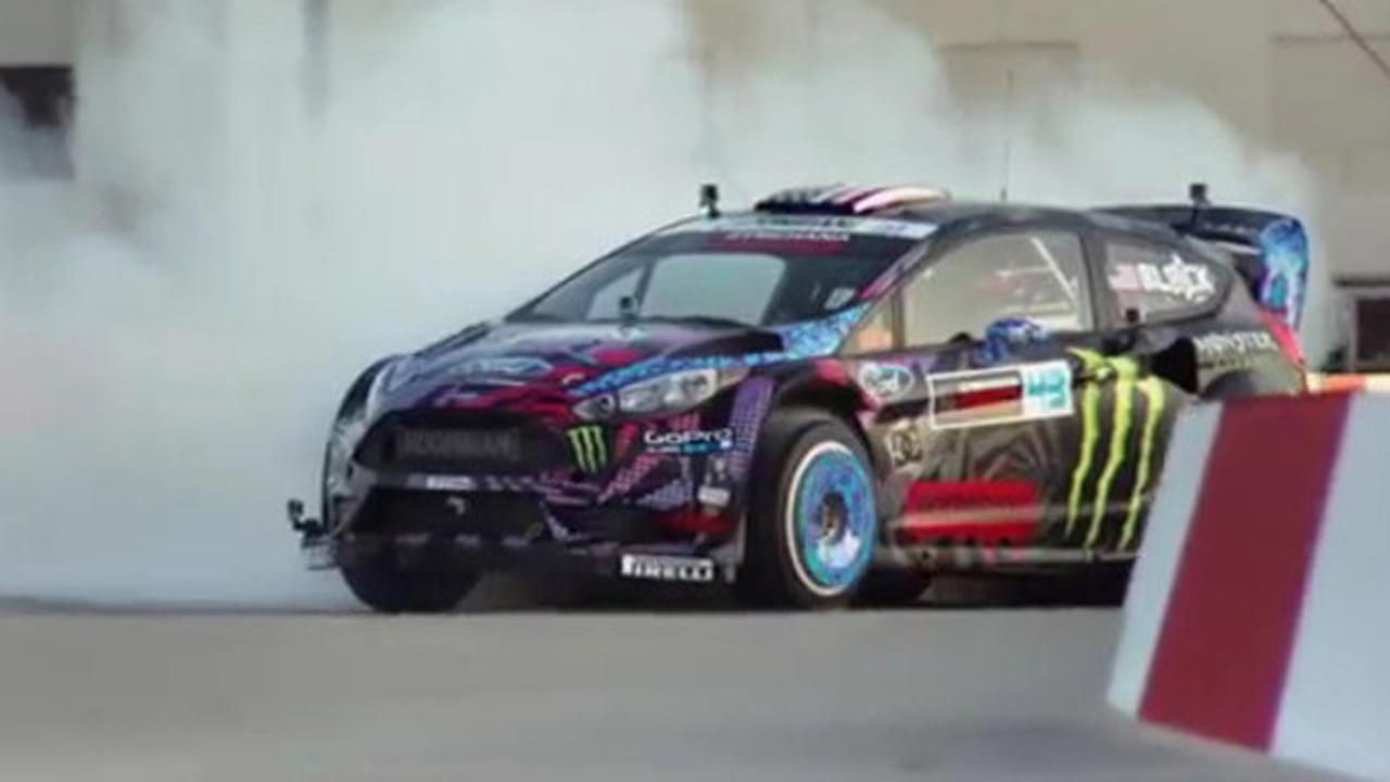Aksi seru super keren oleh Ken Block