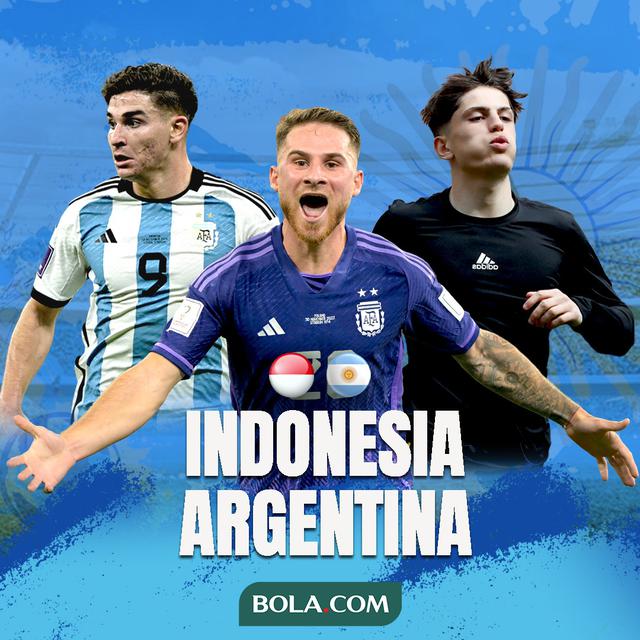 Ilustrasi - 3 Kekuatan Argentina Saat Uji Coba Vs Indonesia