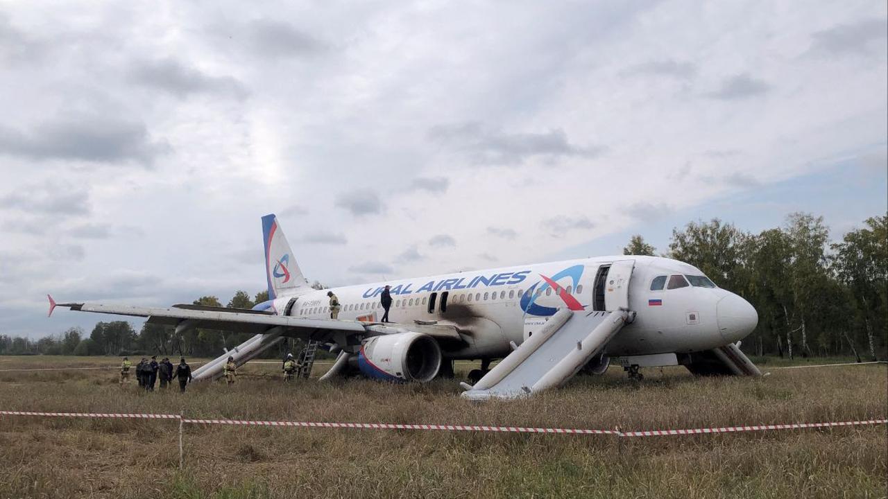 Dikutip dari kantor berita AFP,<br>“Sekitar pukul 05.44 waktu Moskow, pesawat Ural Airlines A320 yang terbang<br>dari rute Sochi ke Omsk berhasil melakukan pendaratan tak terjadwal,”