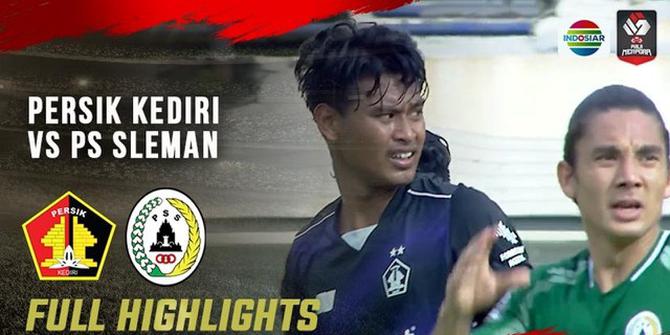 VIDEO: Highlights Piala Menpora 2021, PSS Bungkam Persik Kediri 1-0