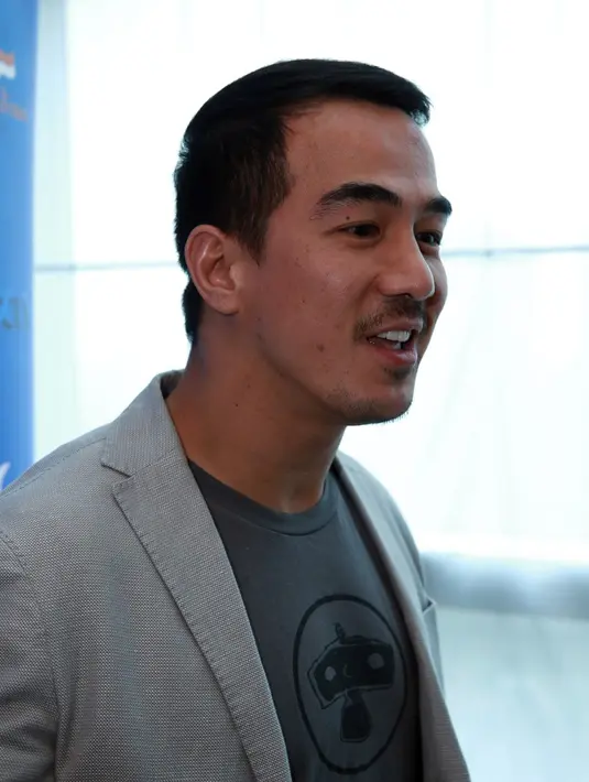 'Sebelumnya di Kanada dan saya di LA mengambil kelas khusus untuk teknik berakting di luar negeri seperti apa,' pungkas Joe Taslim. (Deki Prayoga/Bintang.Com)