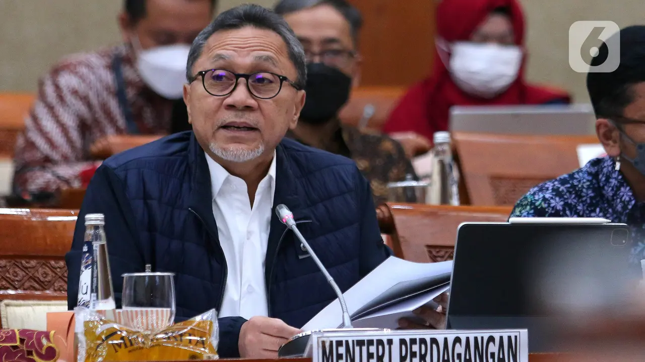 Raker dengan Komisi VI DPR, Mendag Zulkifli Hasan Tunjukkan Minyakita