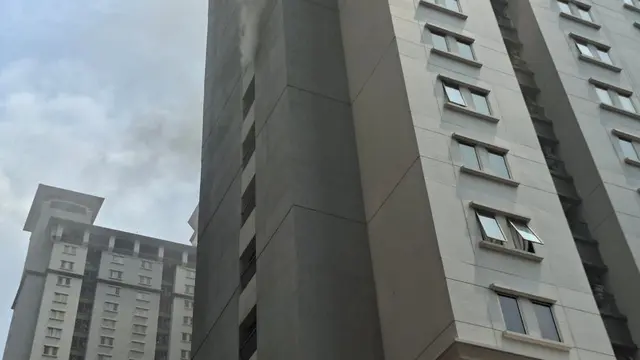 Kebakaran di Apartemen Mediterania Jakbar