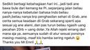 Wah auto langsung pulang istirahat ini (Source : Ist)